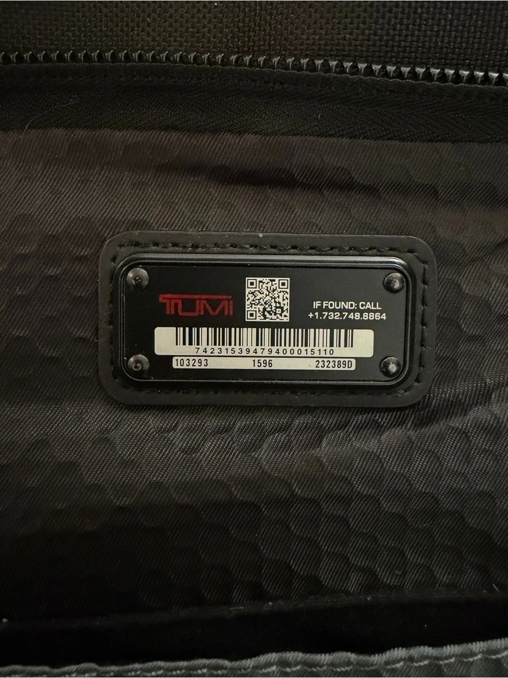 TUMI Black Men's Travel Backpack - Sleek Everyday Carry